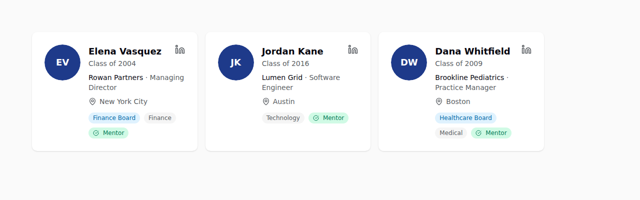 Eleven alumni in finance. One of them is the one to ask.